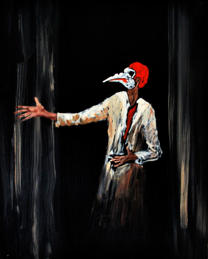 Der Histrioniker - überzeugend 2018 Malerei Ol Koerner